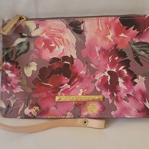 NWOT Betsey Johnson Pink Floral Women's Clutch